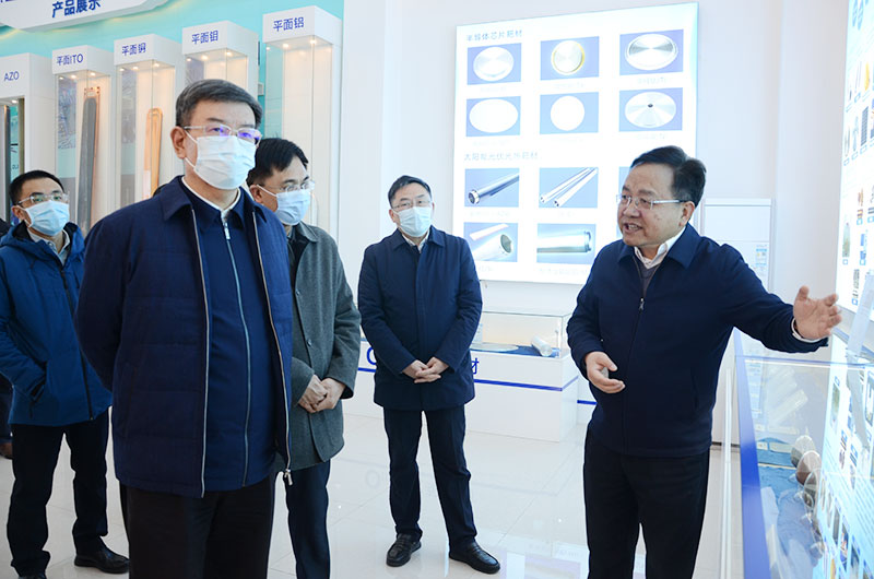 广东省人大常委会党组副书记、副主任黄宁生一行到欧莱新材调研