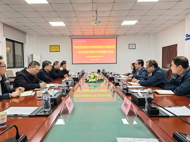 Shaoguan Standing Committee Member Jiang Honglin Conducts Enterprise Support Activities at Omat