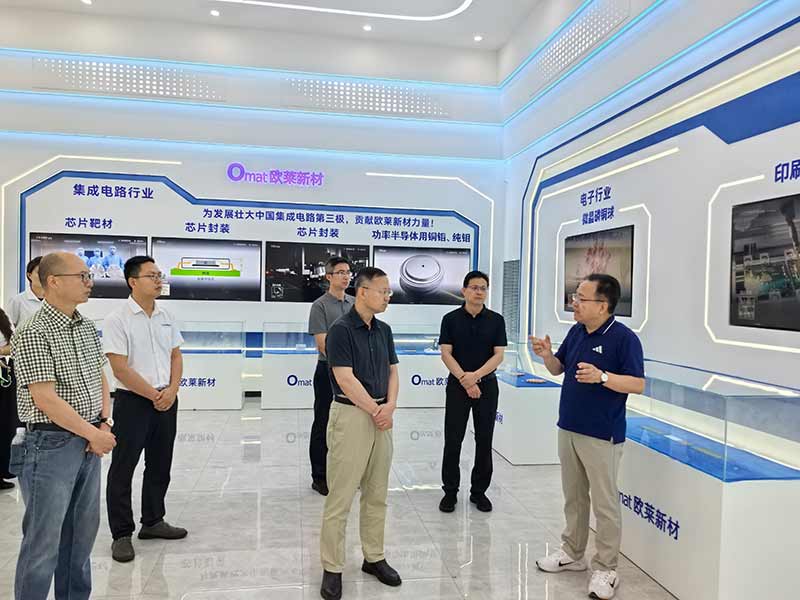 Shaoguan Standing Committee Member Chen Jiangfan Investigates Omat Economic Publicity